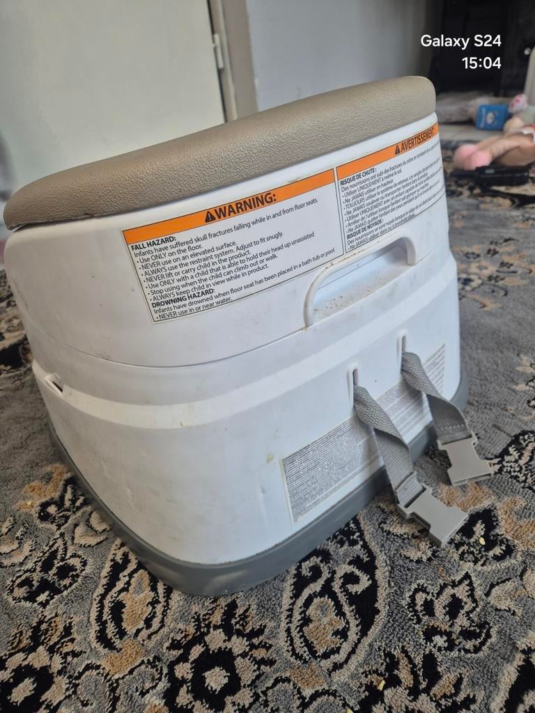 Handige Baby Stoelverhoger met Gordels, Kinderen en Baby's, Kinderstoelen, Ophalen of Verzenden, Gebruikt, Overige typen, Gordel(s)