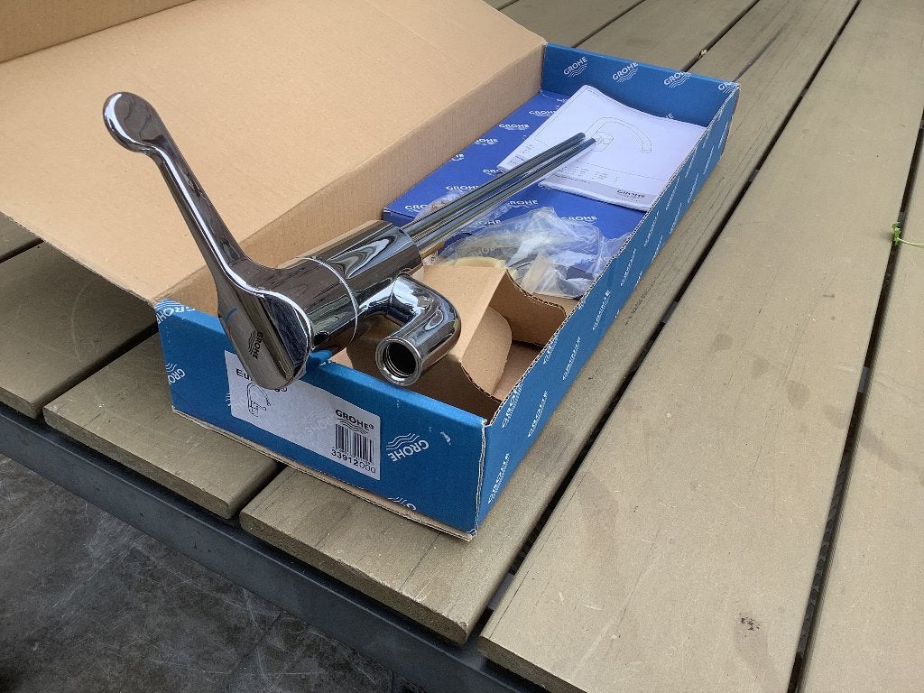 Thermostaatkraan, Doe-het-zelf en Verbouw, Sanitair, Ophalen, Nieuw, Chroom, Kraan