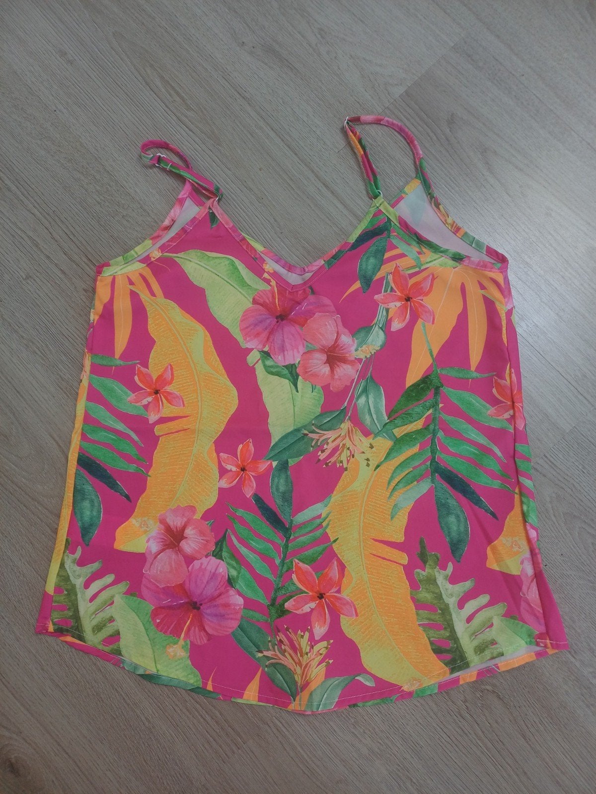 Shein top met bloemenprint - Maat S, Meerkleurig, Ophalen of Verzenden, Gedragen, Shein
