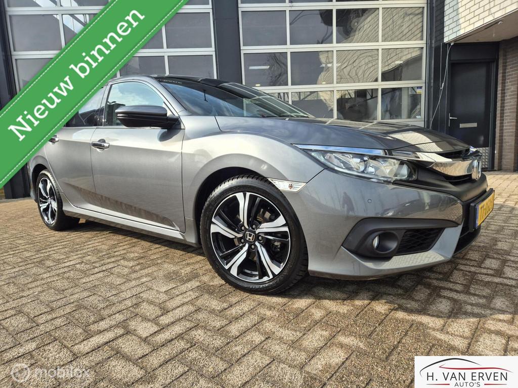 Honda Civic 1.5 i-VTEC Elegance 69000KM NAP!, Auto's, Honda, Bedrijf, Te koop, Civic, ABS, Achteruitrijcamera, Adaptive Cruise Control