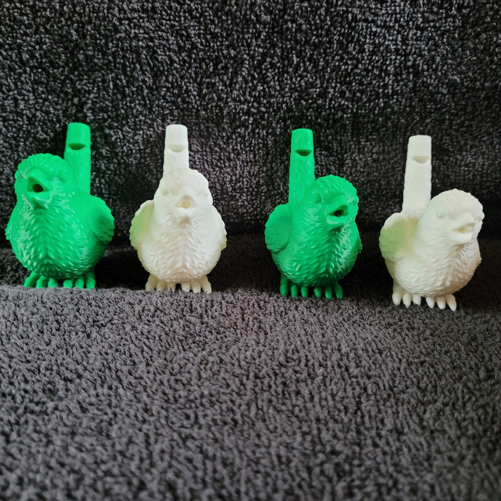 3D Geprinte Vogel Fluitjes - Set van 4, Ophalen of Verzenden, Nieuw, Overige soorten