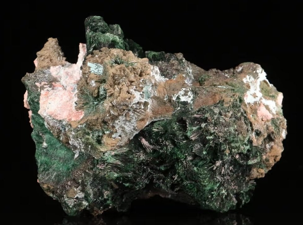 KOLWEZIET + MALACHIET uit DR.Congo = VERKOCHT., Ophalen of Verzenden, Mineraal