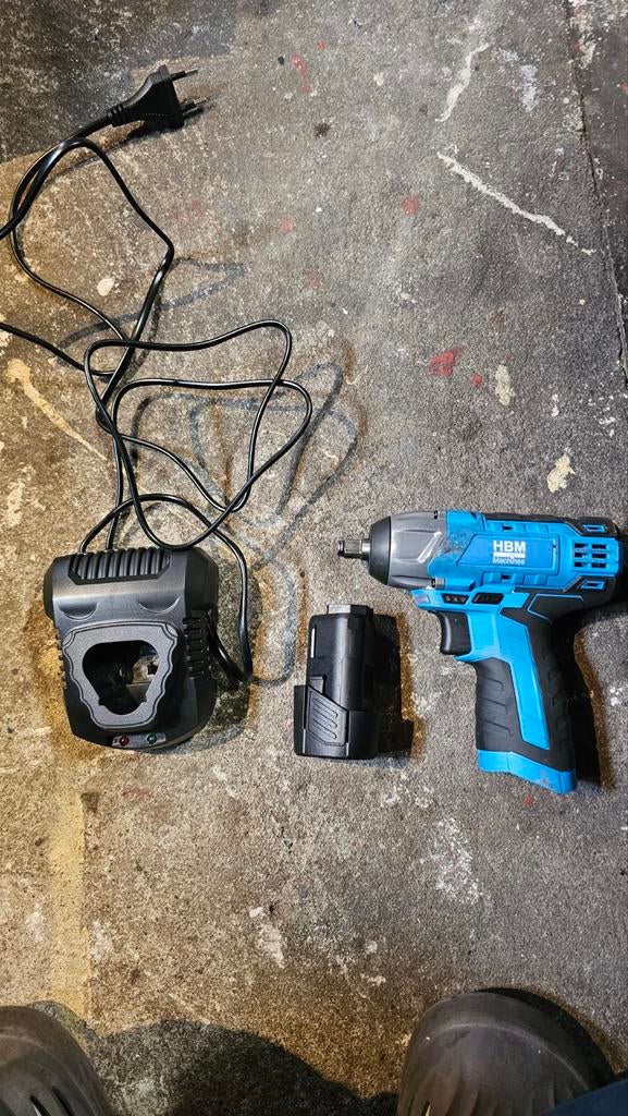 Hbm slagmoersleutel, Doe-het-zelf en Verbouw, Gereedschap | Boormachines, Ophalen of Verzenden, Zo goed als nieuw, Overige typen