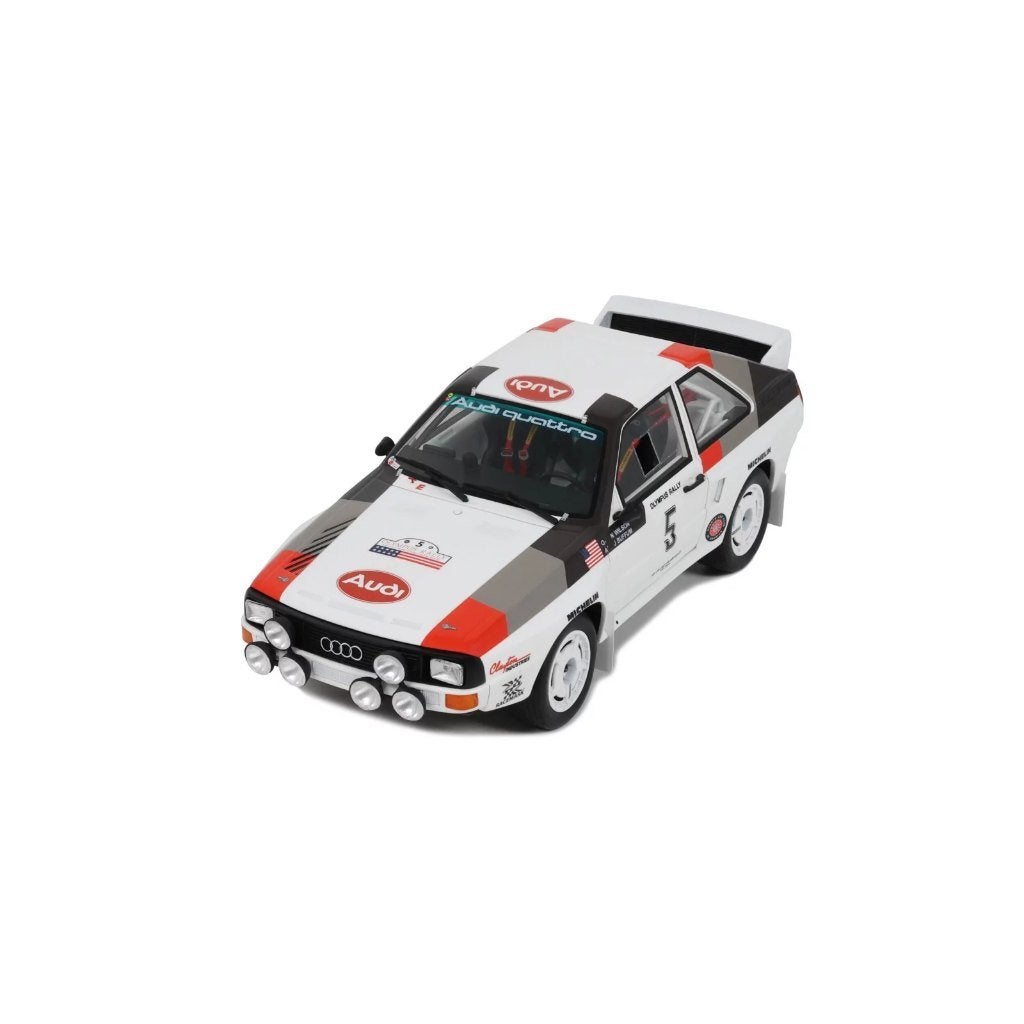 OT1159 Audi Sport quattro Olympus Rally 1986 1:18, Hobby en Vrije tijd, Modelauto's | 1:18, OttOMobile, Auto, OttoMobile, Nieuw