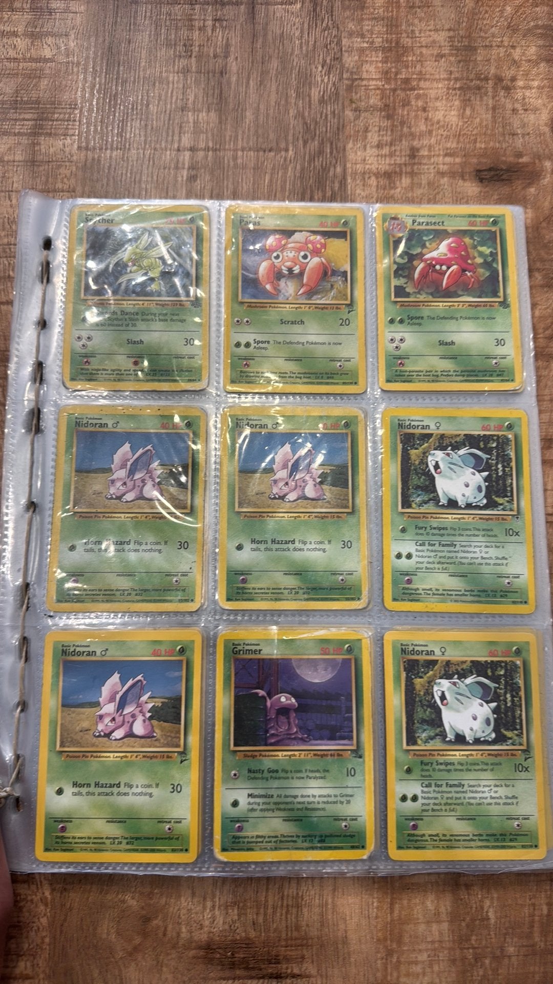 Map oude pokemonkaarten, Ophalen of Verzenden, Gebruikt, Meerdere kaarten