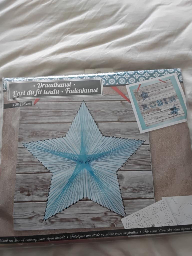 Draadkunst Ster Knutselset - Maak je eigen kunstwerk, Hobby en Vrije tijd, Knutselen, Nieuw, Knutselset, Educatief, Overige merken