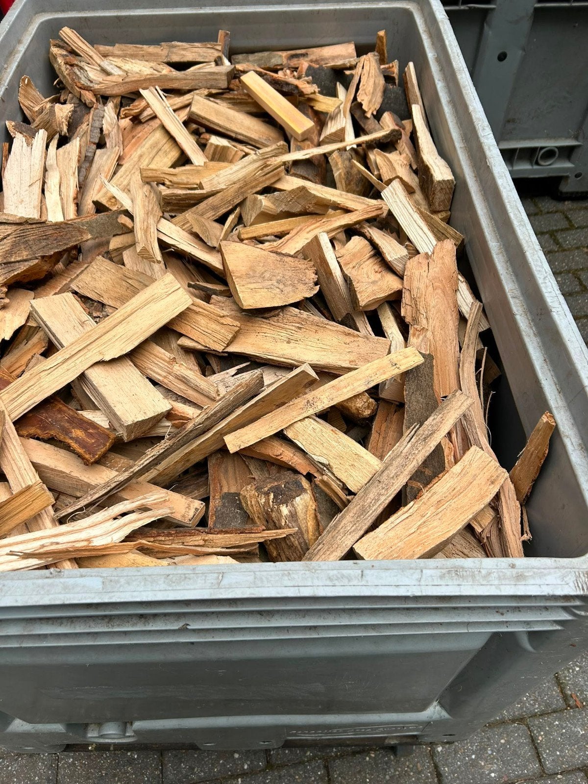 Volle bak ovengedroogd beukenhout, Ophalen, Beukenhout