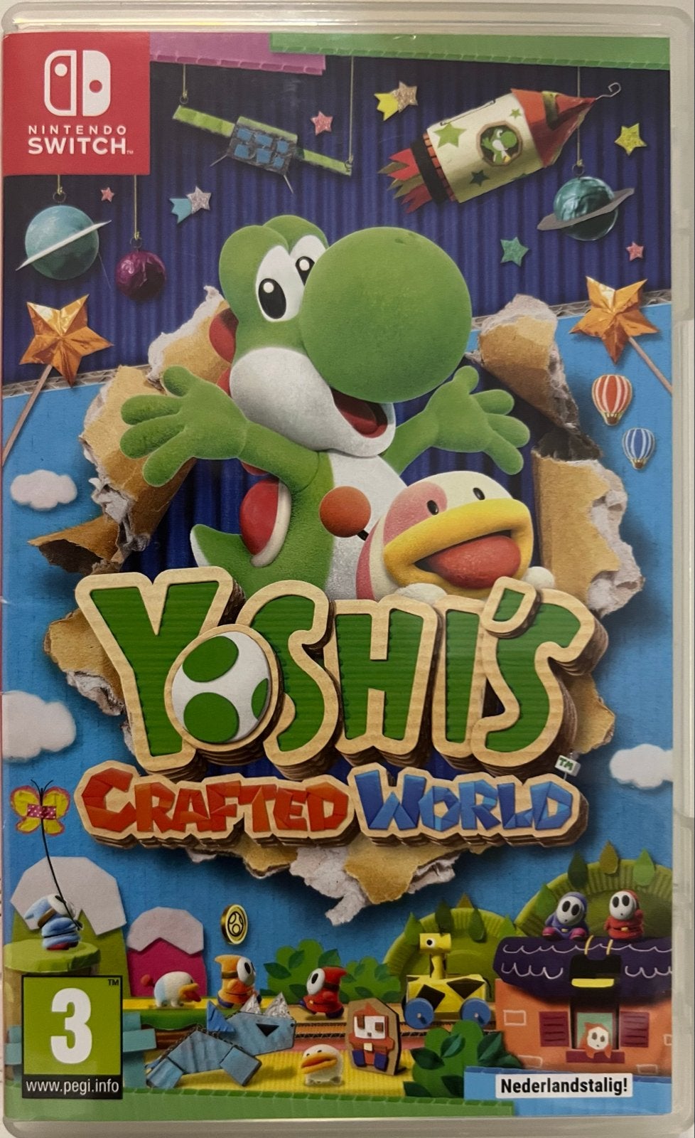 Yoshi's Crafted World - Nintendo Switch, Spelcomputers en Games, Games | Nintendo Switch, Zo goed als nieuw, Platform, 2 spelers