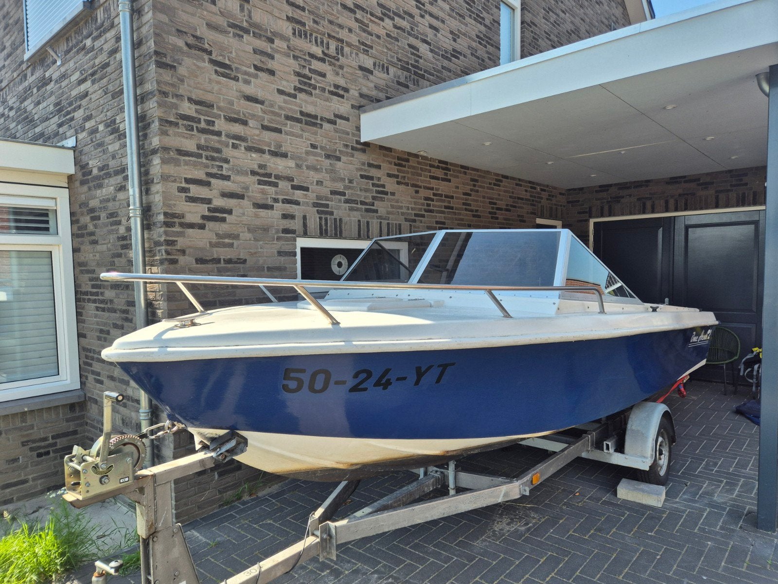 Te koop aangeboden: "Ome Henk" - Snelle Speedboot, Watersport en Boten, Speedboten, Overige merken, Gebruikt, Tot 1.00 meter, 70 tot 120 pk