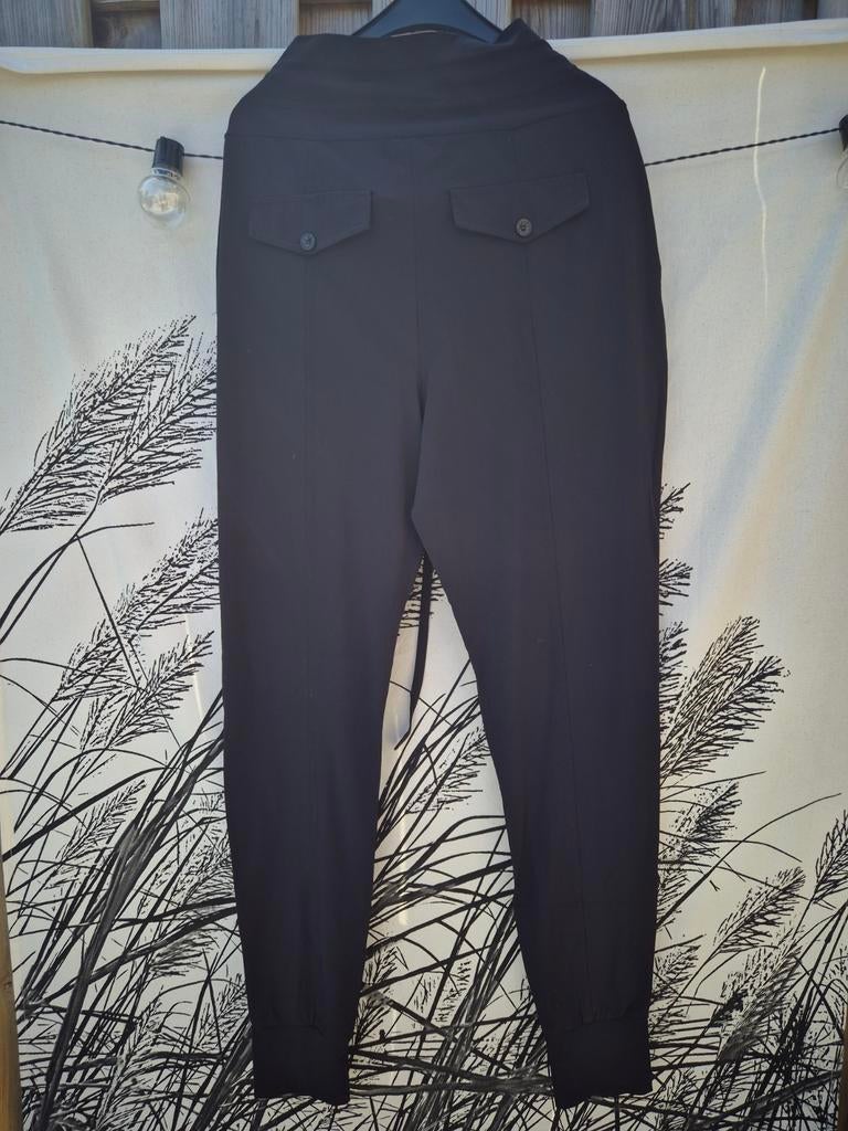 Geweldige blauwe Margot suede/travelstof broek maat XL, Studio Anneloes, Blauw, Maat 46/48 (XL) of groter, Ophalen of Verzenden