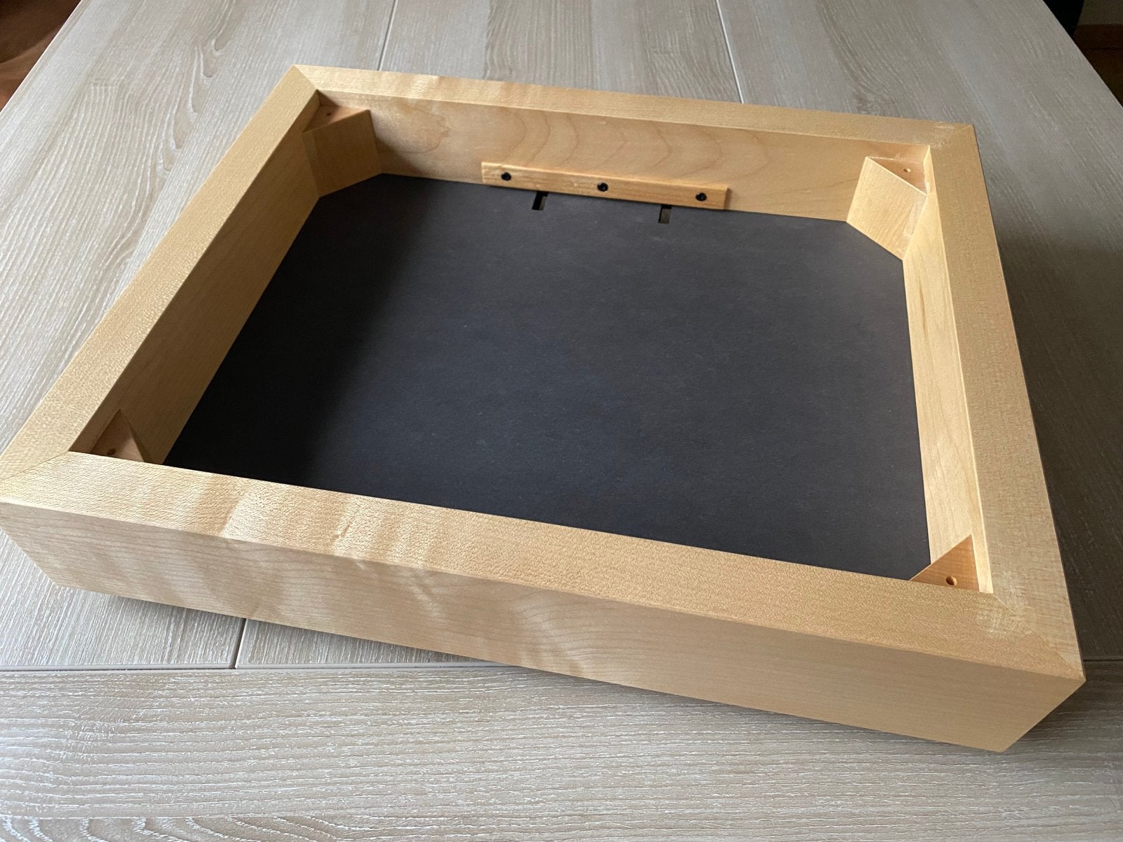 Massief esdoorn plint Thorens td145, td160, td165, td 166, Ophalen of Verzenden, Nieuw, Thorens