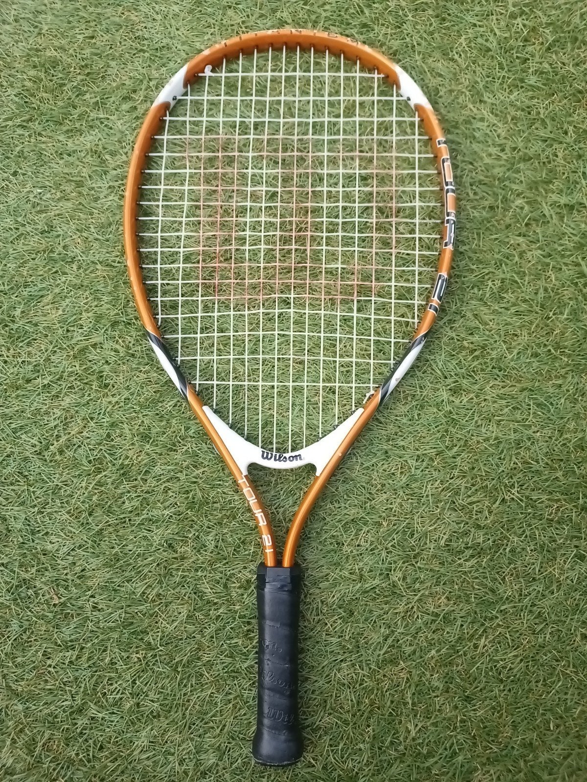 Wilson Tour 21 junior Tennisracket met hoes, Ophalen of Verzenden, Gebruikt, Racket, Wilson