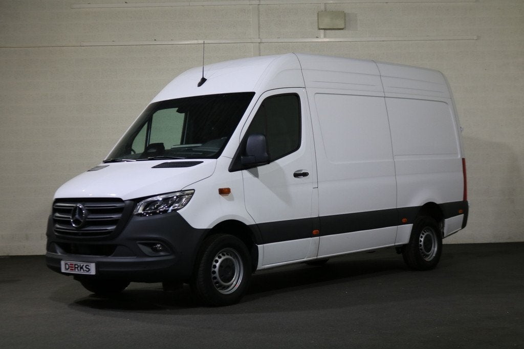 Mercedes-Benz Sprinter 317 CDI L2 H2 Pro Navigatie Led BPM V, Auto's, Automaat, 4 cilinders, Wit, Bedrijf