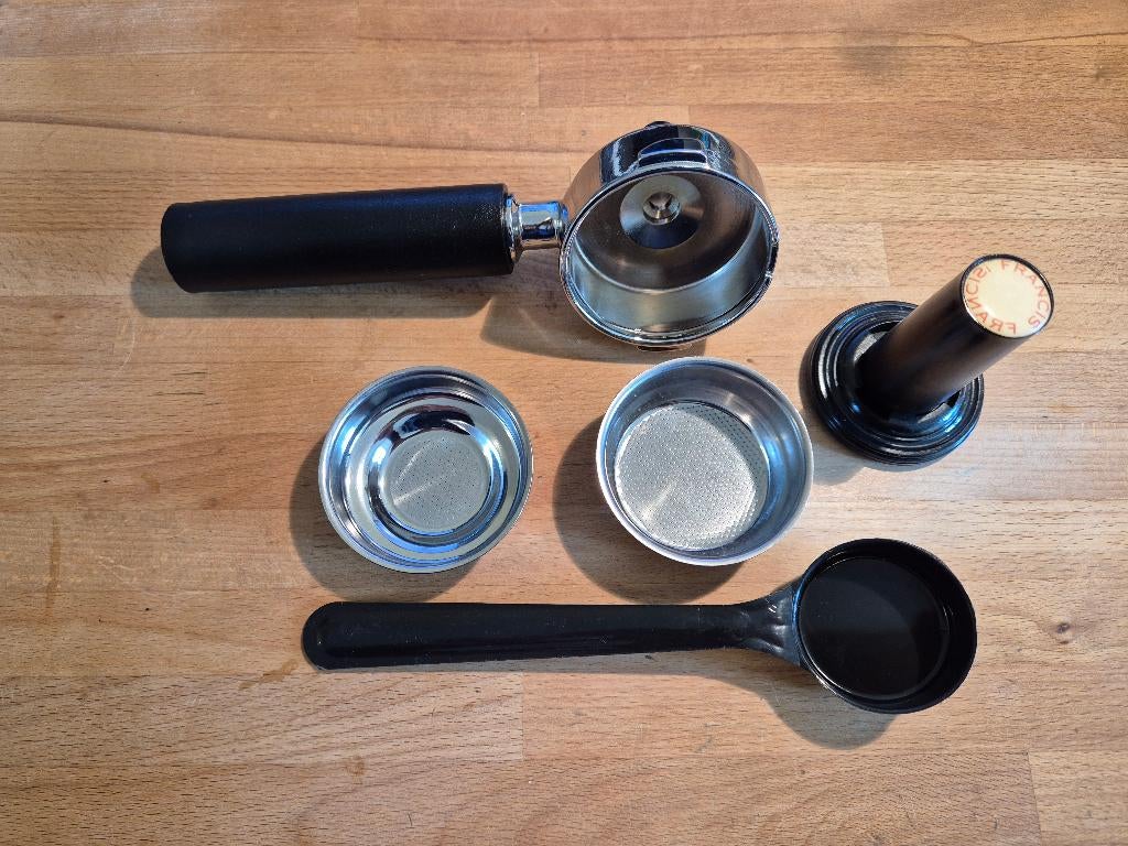 Illy Francis Francis X1 filterhouder/filterdrager, Verzenden, Espresso apparaat, Nieuw, Gemalen koffie