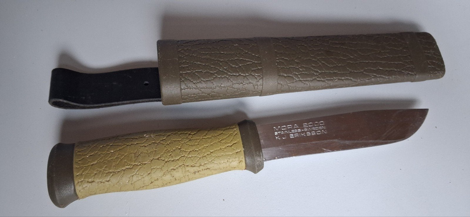 Mora 2000 K.J. Eriksson RVS mes/dolk Zweden, Ophalen of Verzenden