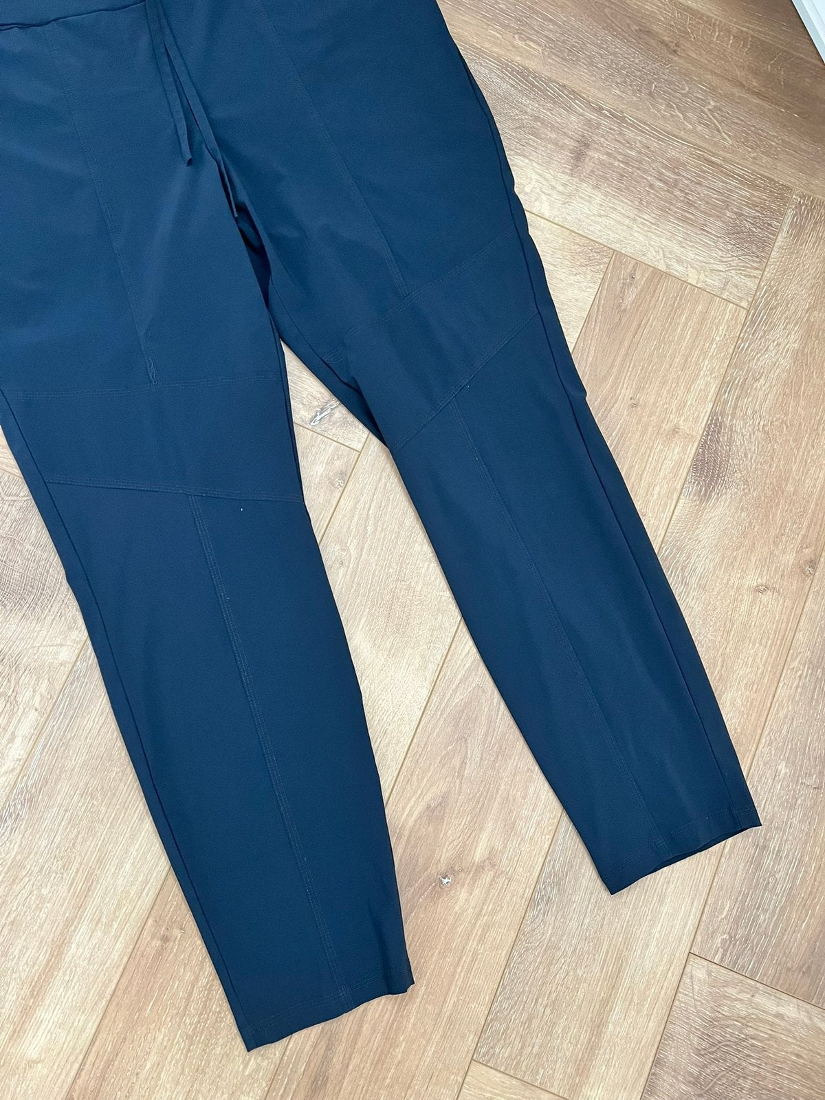 Studio anneloes new franka broek XXL donkerblauw travelstof, Blauw, Maat 46/48 (XL) of groter, Ophalen of Verzenden, Zo goed als nieuw
