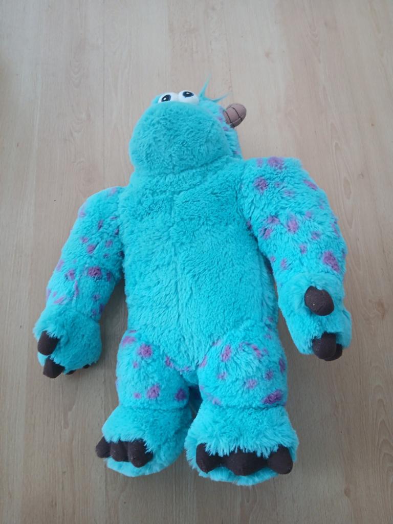 Grote Sulley knuffel van Monsters en Co. (Disney), Disney, Disney, Overige typen, Blauw