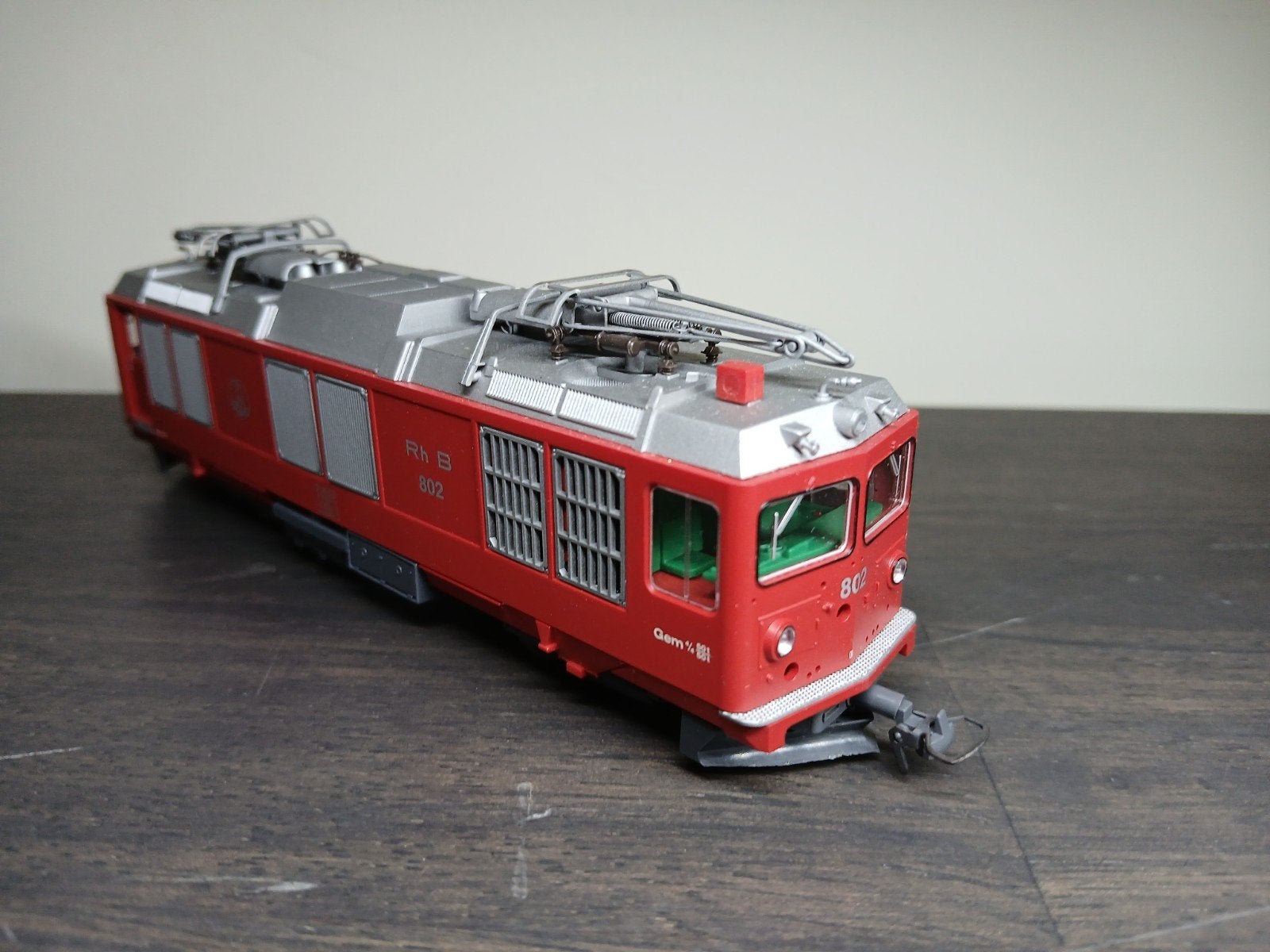 BEMO 1367 102 - RhB Gem 4/4 802 Zweikraftlok Digital., Ophalen of Verzenden, Nieuw, Overige merken