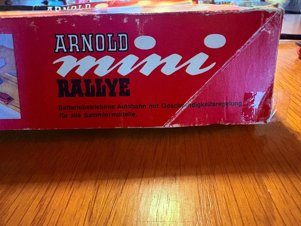 Arnold Mini Rallye - Vintage Racebaan, Ophalen of Verzenden, Gebruikt, Elektrisch, Overige merken