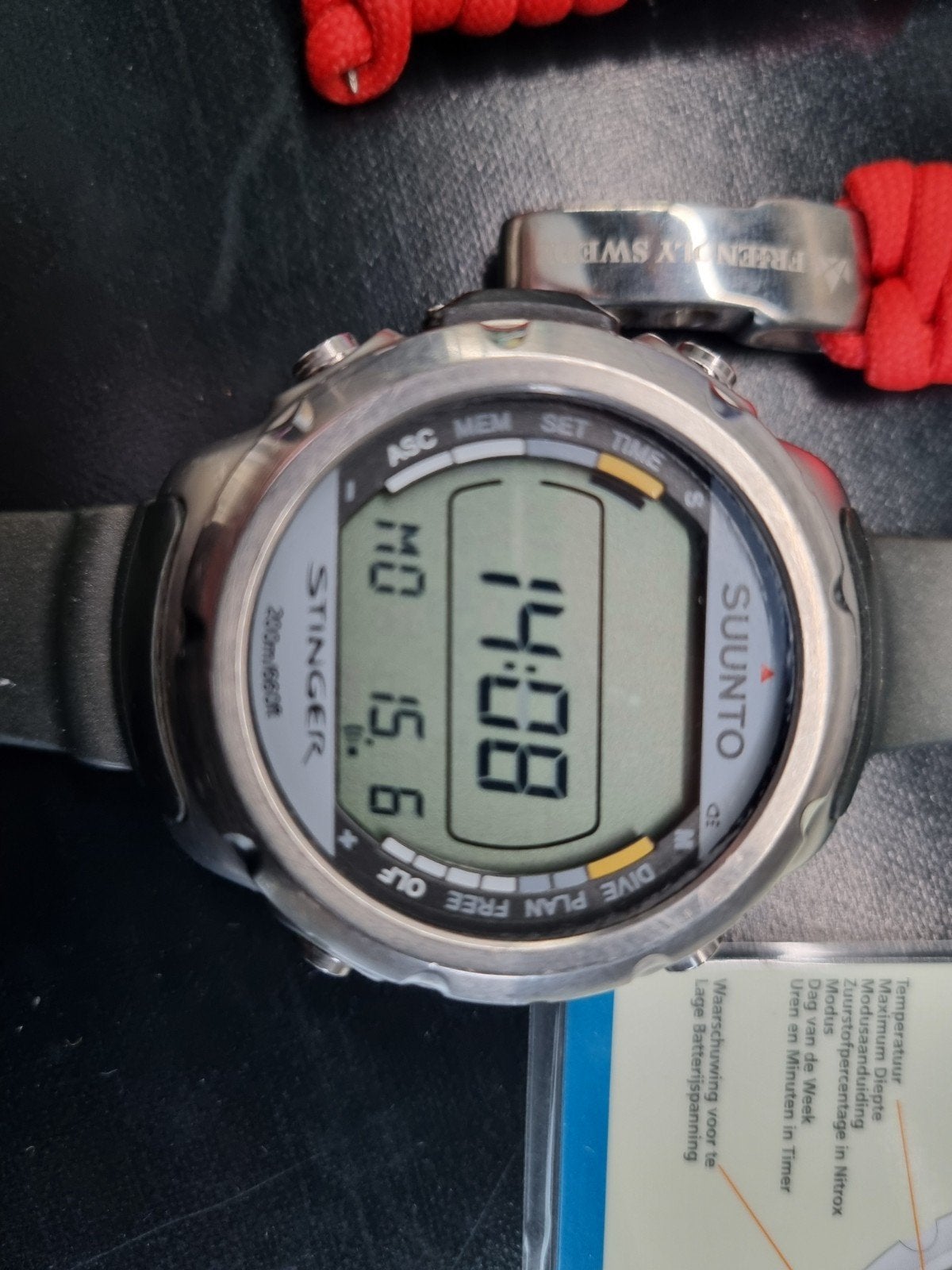 Suunto, Ophalen