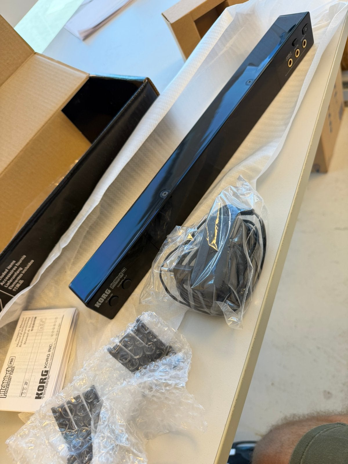 KORG Pitchblack Pro PB-05 19” Rack Tuner Nieuw guitar & bass, Muziek en Instrumenten, Effecten, Nieuw, Ophalen of Verzenden, H