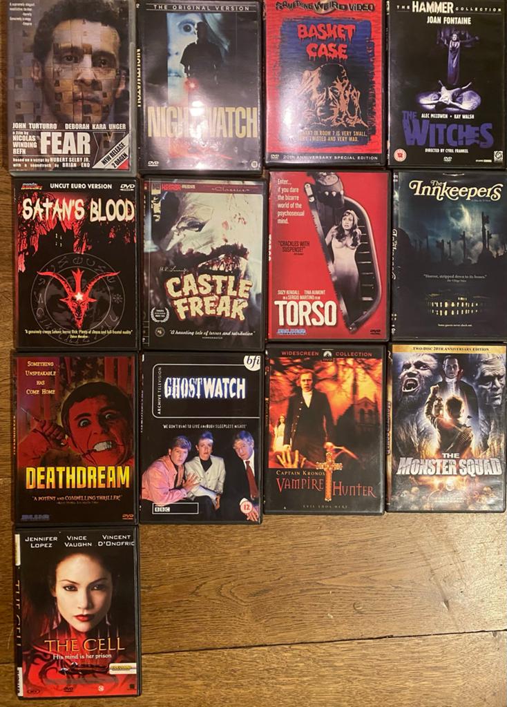 Cult Horror/Exploitation DVD Lot (13x)–Basket Case, Fear X, Vanaf 16 jaar, Ophalen of Verzenden, Zo goed als nieuw, Overige genres