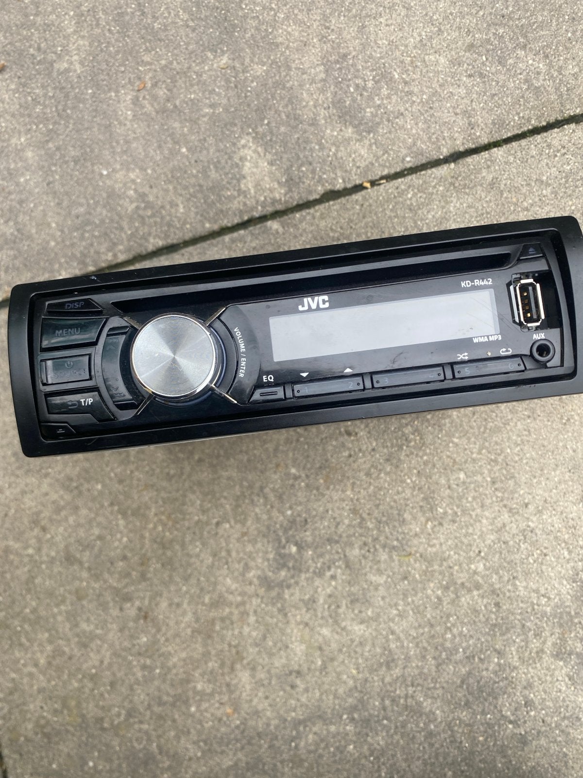 JVC KD-R442 CD Receiver Autoradio met USB/AUX, Ophalen, Gebruikt