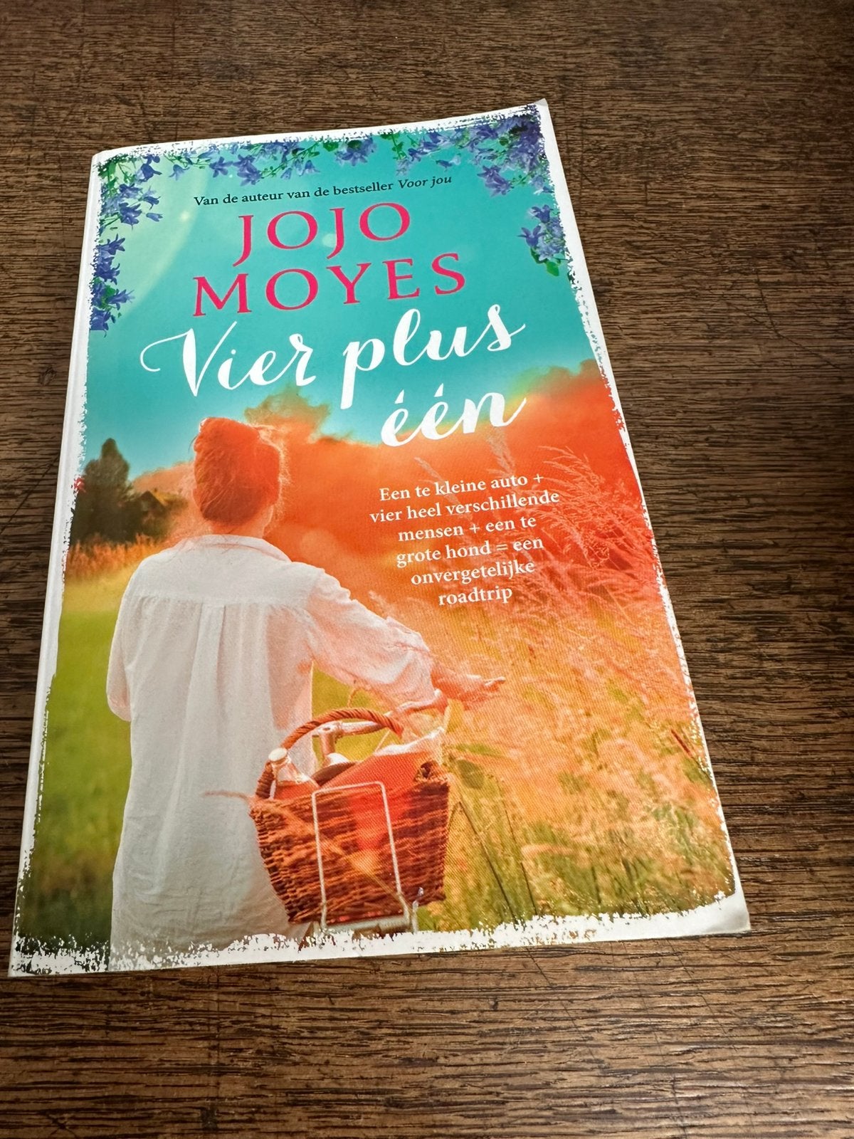 Jojo Moyes: Vier plus één, Boeken, Ophalen of Verzenden, Zo goed als nieuw
