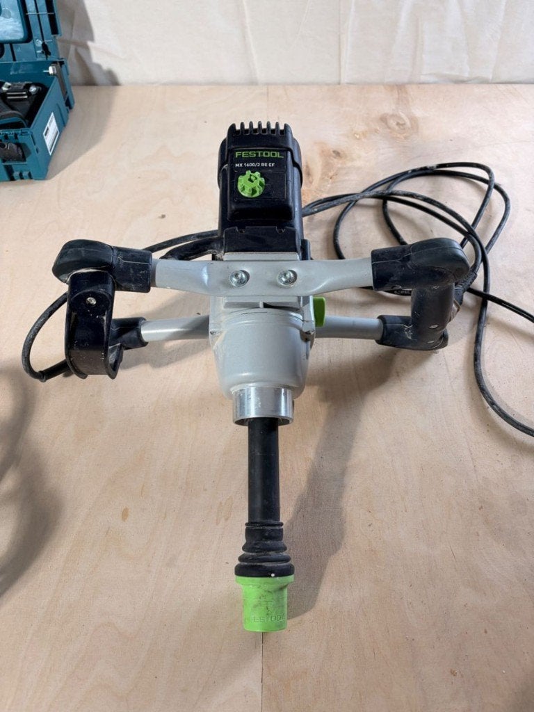 Festool MX 1600/2 RE EF roermachine + 3 roerstaven
