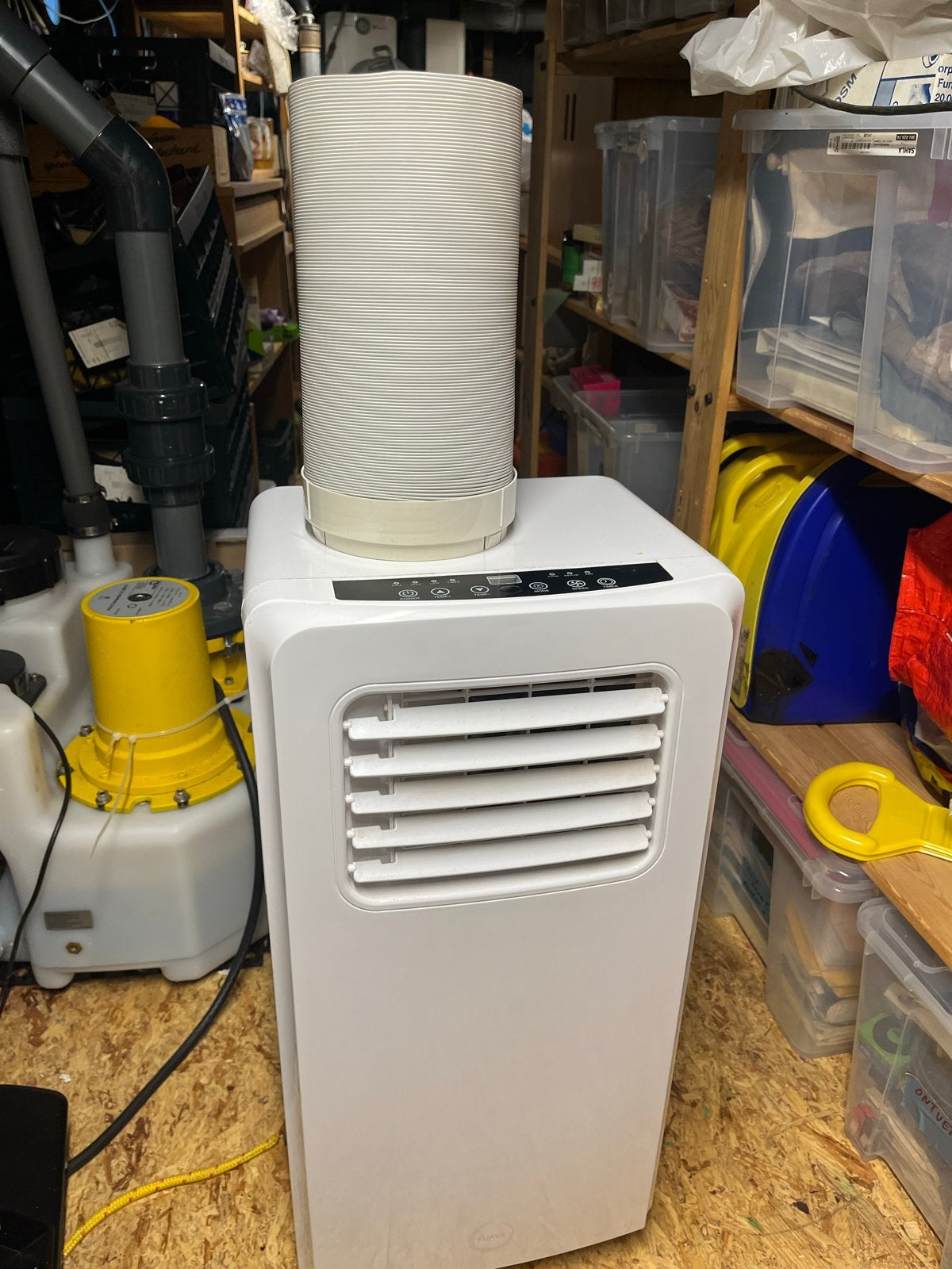 Mobiele airco FUAVE AC807K01 - Koelen en Ventileren, Ophalen, Minder dan 60 m³, 3 snelheden of meer, Zo goed als nieuw
