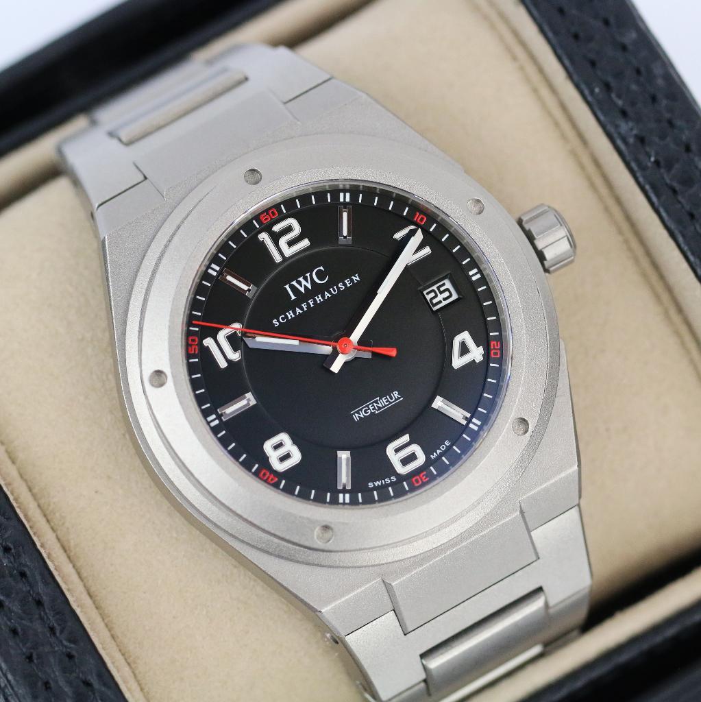 IWC Ingenieur Titanium AMG 42.5 (Zeer goed/ 2010), Overige merken, Overige materialen, Polshorloge, Overige materialen