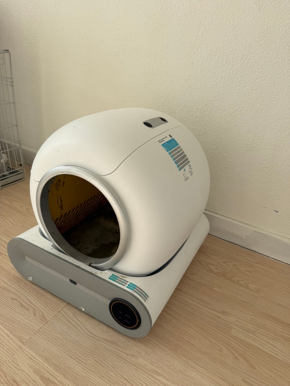 Elektrische katten bak, Dieren en Toebehoren, Ophalen of Verzenden, Zelfreinigend, Gebruikt, Gesloten