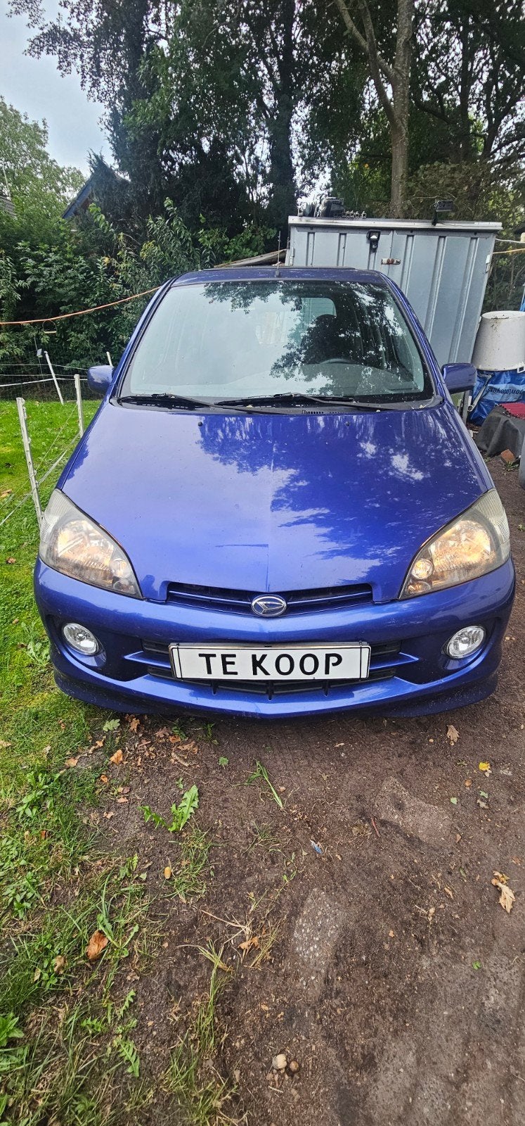 Daihatsu YRV 1.3 S 2005 Blauw, 31 €/maand, 4 cilinders, Blauw, Origineel Nederlands