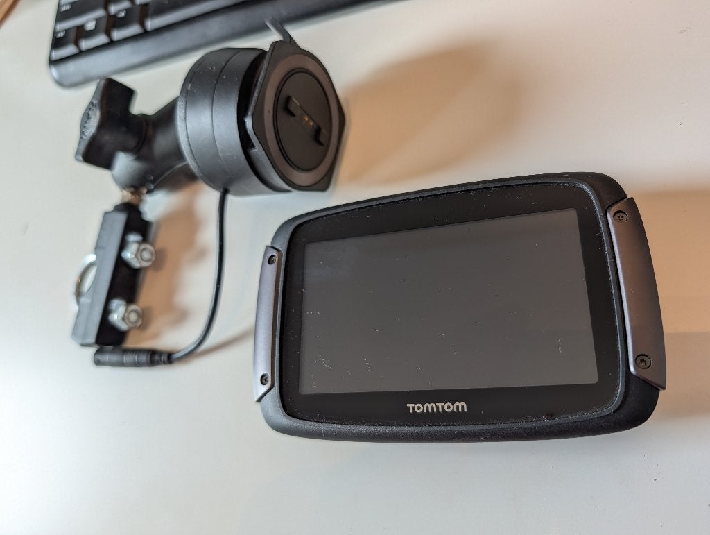 TomTom Rider 550 met RAM mount - Goede staat, Ophalen, Gebruikt