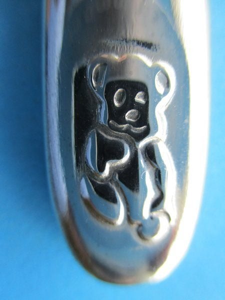 (KB5516) Kinderbestek Teddy mes, Ophalen of Verzenden, Gebruikt