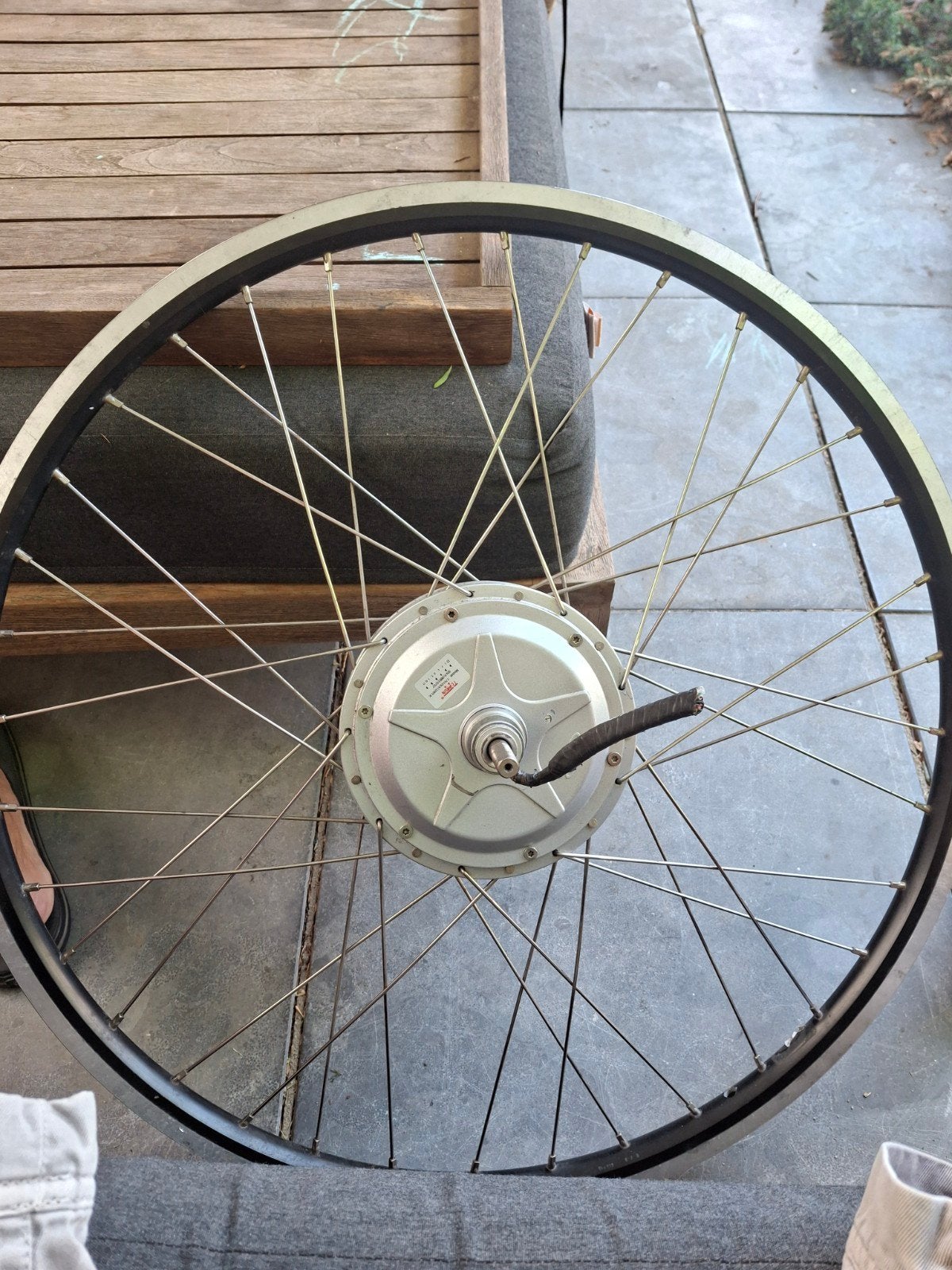Ion koga , batavus, sparta gazelle achterwiel met motor, Fietsen en Brommers, Fietsonderdelen, Ophalen, Motor