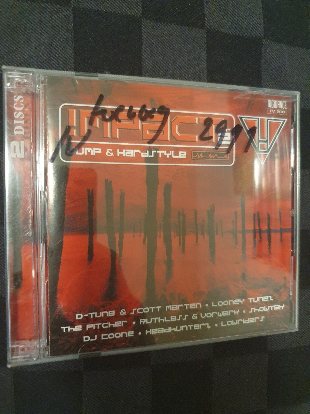 !mpact 2 jump & hardstyle 2 cd, Verzenden, Gebruikt