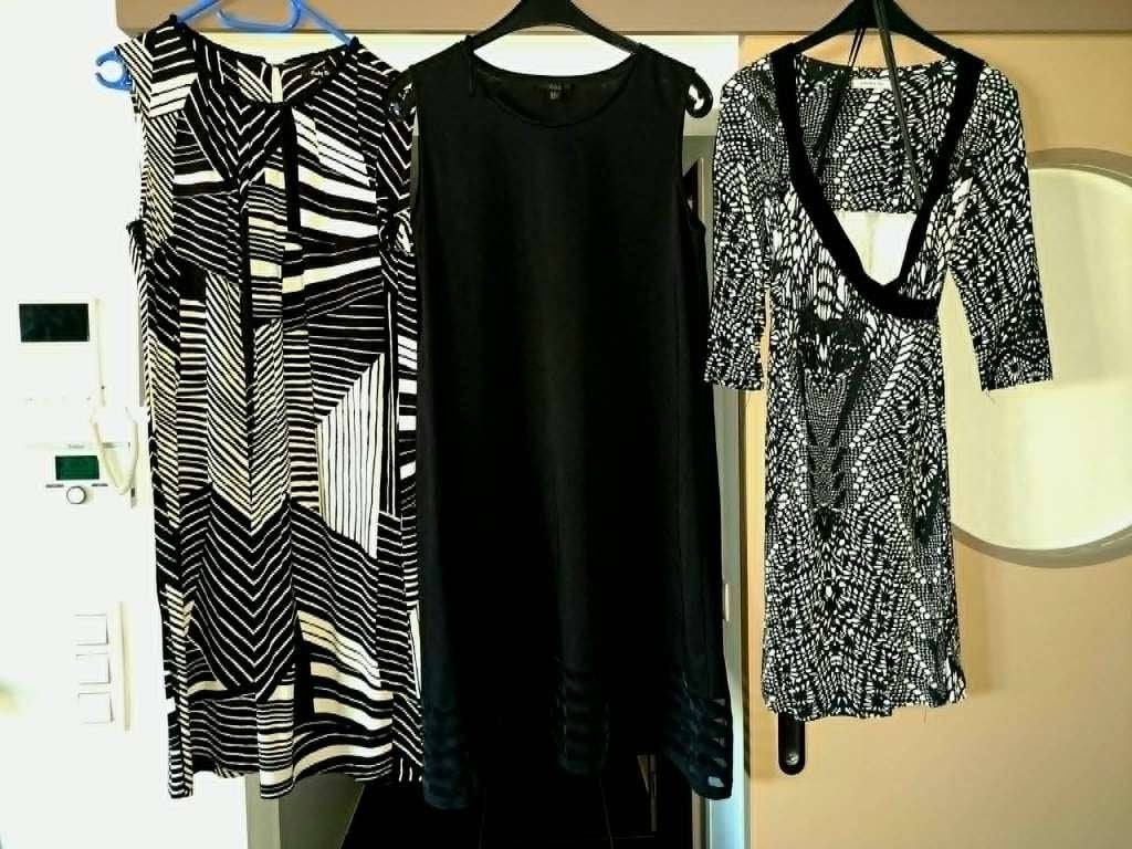jurk Betty Barclay, Amania Mo, COS, 40/42, Maat 38/40 (M), Zwart, Ophalen of Verzenden, Zo goed als nieuw