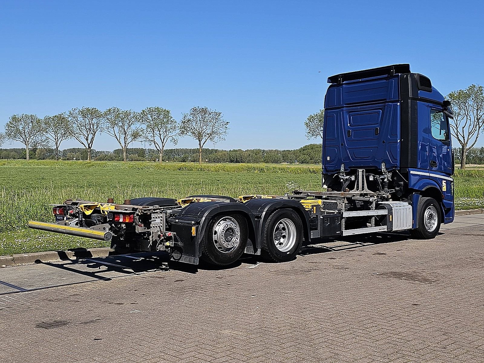 MERCEDES-BENZ ACTROS 2553 oil retarder 6x2*4, Auto's, Euro 6, Blauw, Mercedes-Benz, Bedrijf