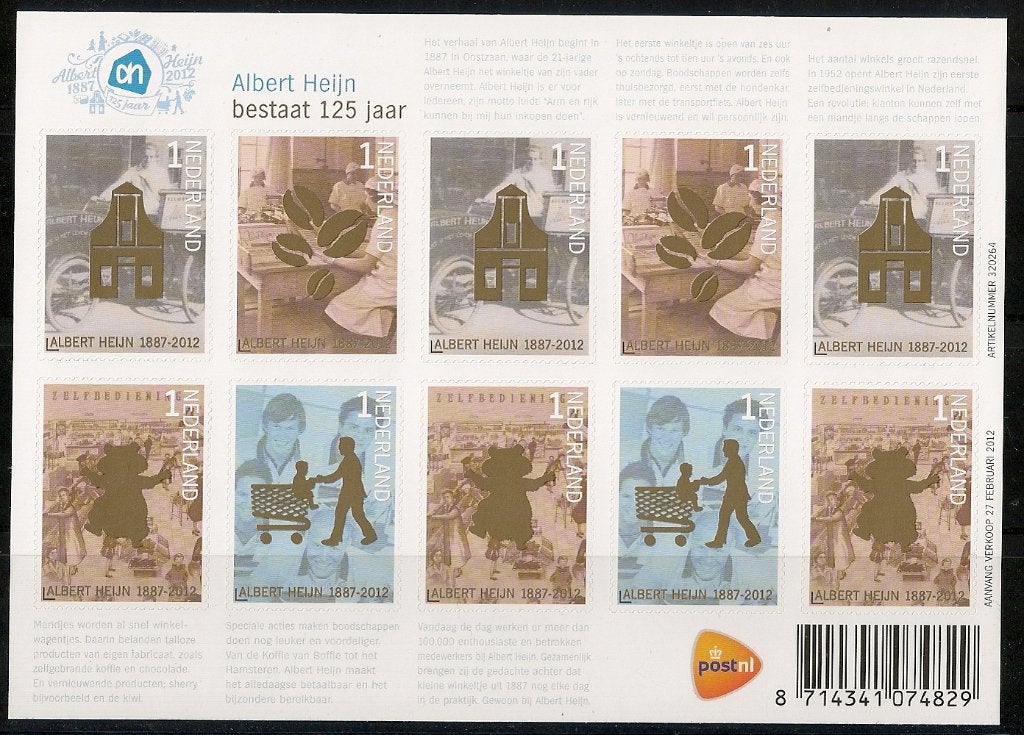 Vel 2905-08 postfris cw 20,00, Ophalen of Verzenden