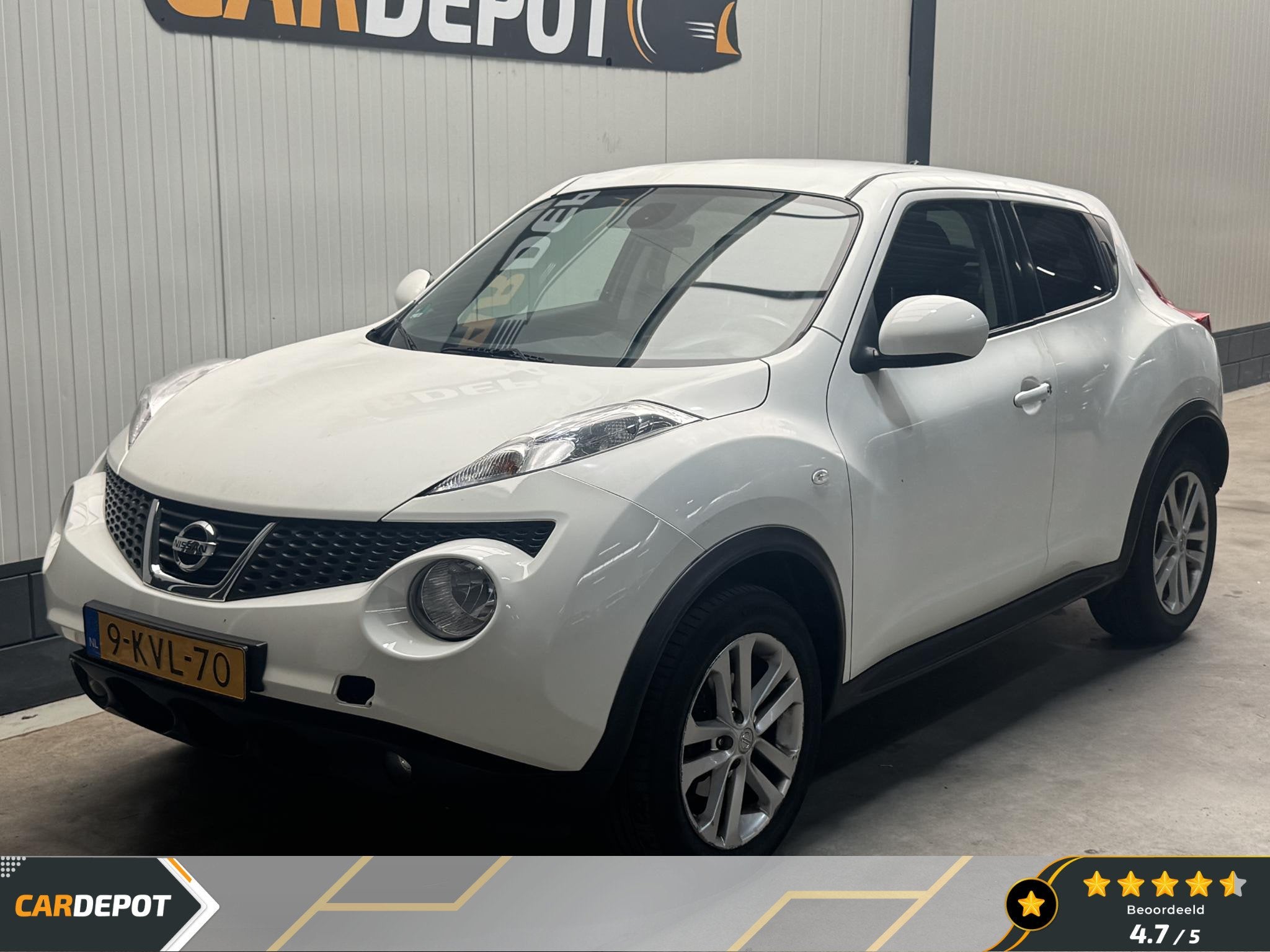 Nissan Juke 1.6 Tekna, Euro 5, Leder, Bedrijf, Handgeschakeld