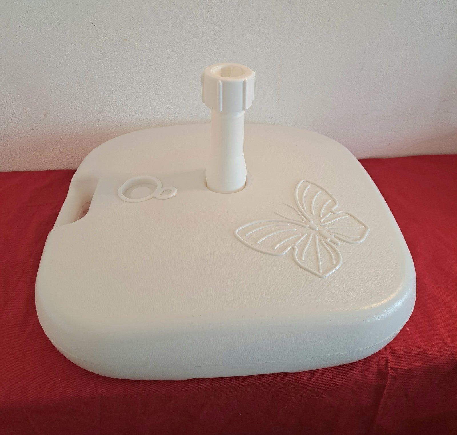 Voet voor Parasol IPAE Progarden 45 x 45 x 12 cm Wit Polypro, Ophalen of Verzenden, Zo goed als nieuw