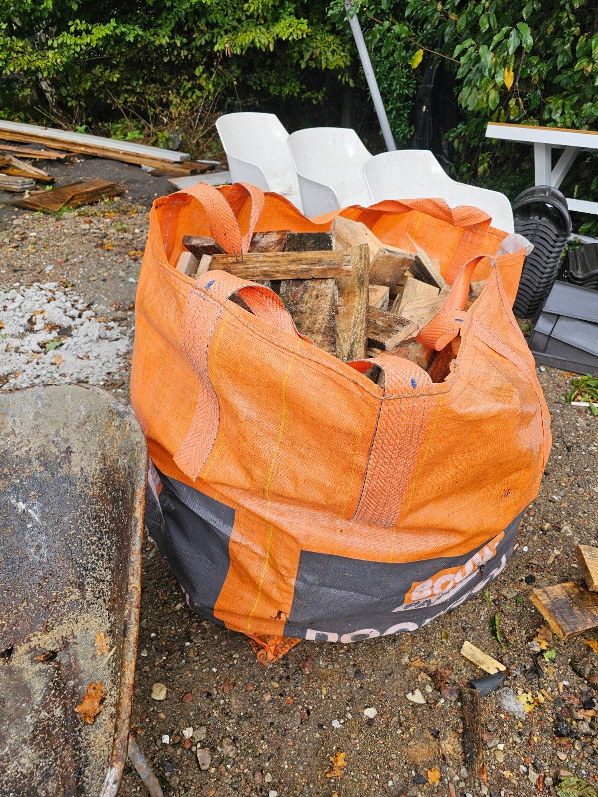 Openhaardhout in big bag - direct ophalen, Minder dan 3 m³, Ophalen of Verzenden, Overige houtsoorten, Blokken