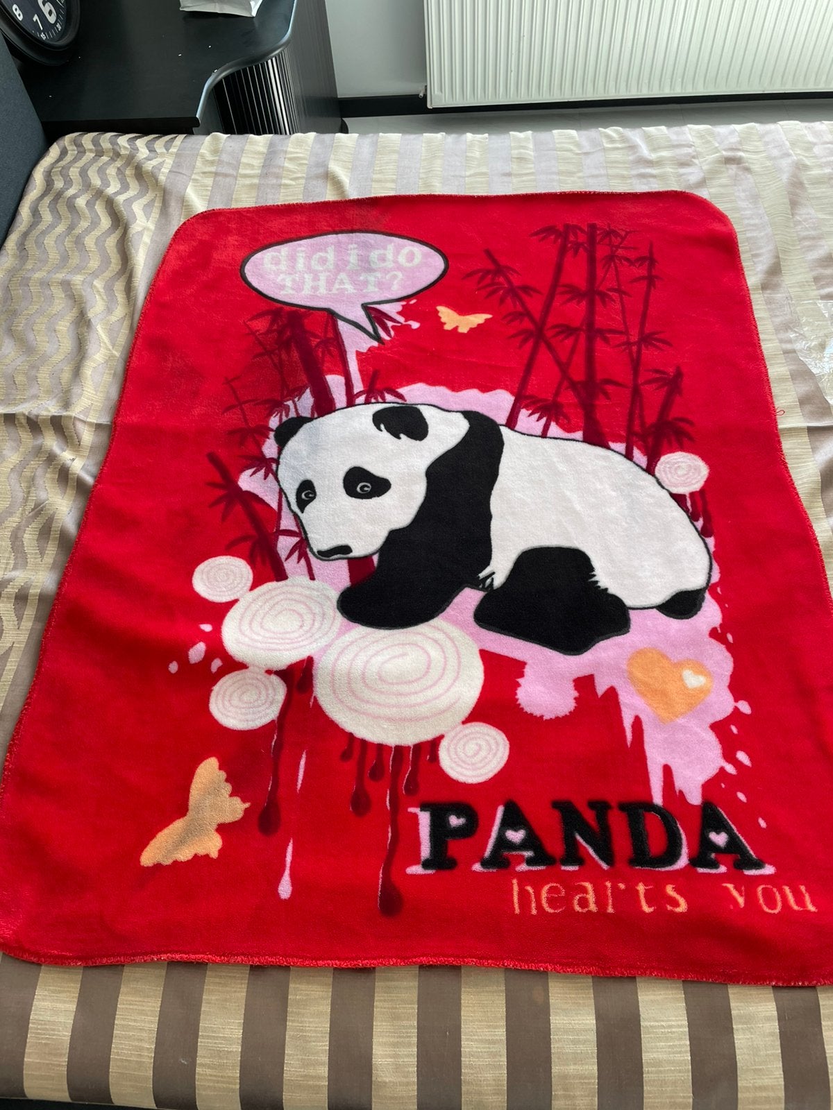 Deken voor baby’s, Ophalen, Gebruikt, Dubbelzijdig, Rood
