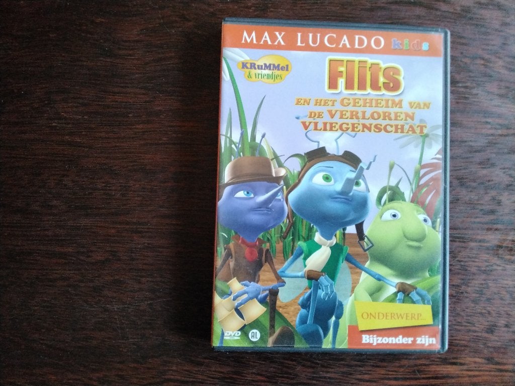 Max lucado krummel & vriendjes flits en het geheim vliegensc, Avontuur, Alle leeftijden, Ophalen of Verzenden, Zo goed als nieuw