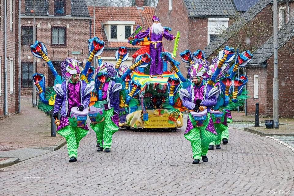 Mooie loopgroep met thema slangenbezweerders, Kleding | Dames, Carnavalskleding en Feestkleding, Ophalen, Zo goed als nieuw, Carnaval