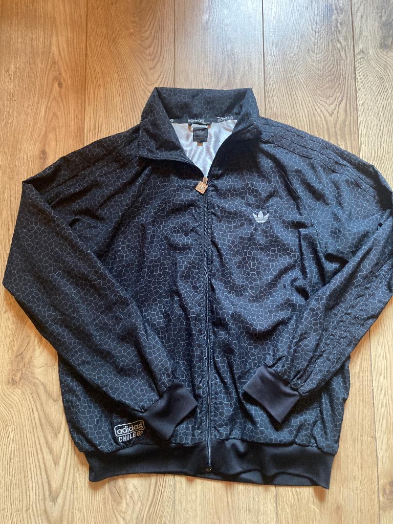 Adidas Chile 62 Trainings jas mt XL.(L), Kleding | Heren, Zwart, Maat 56/58 (XL), Ophalen of Verzenden, Zo goed als nieuw