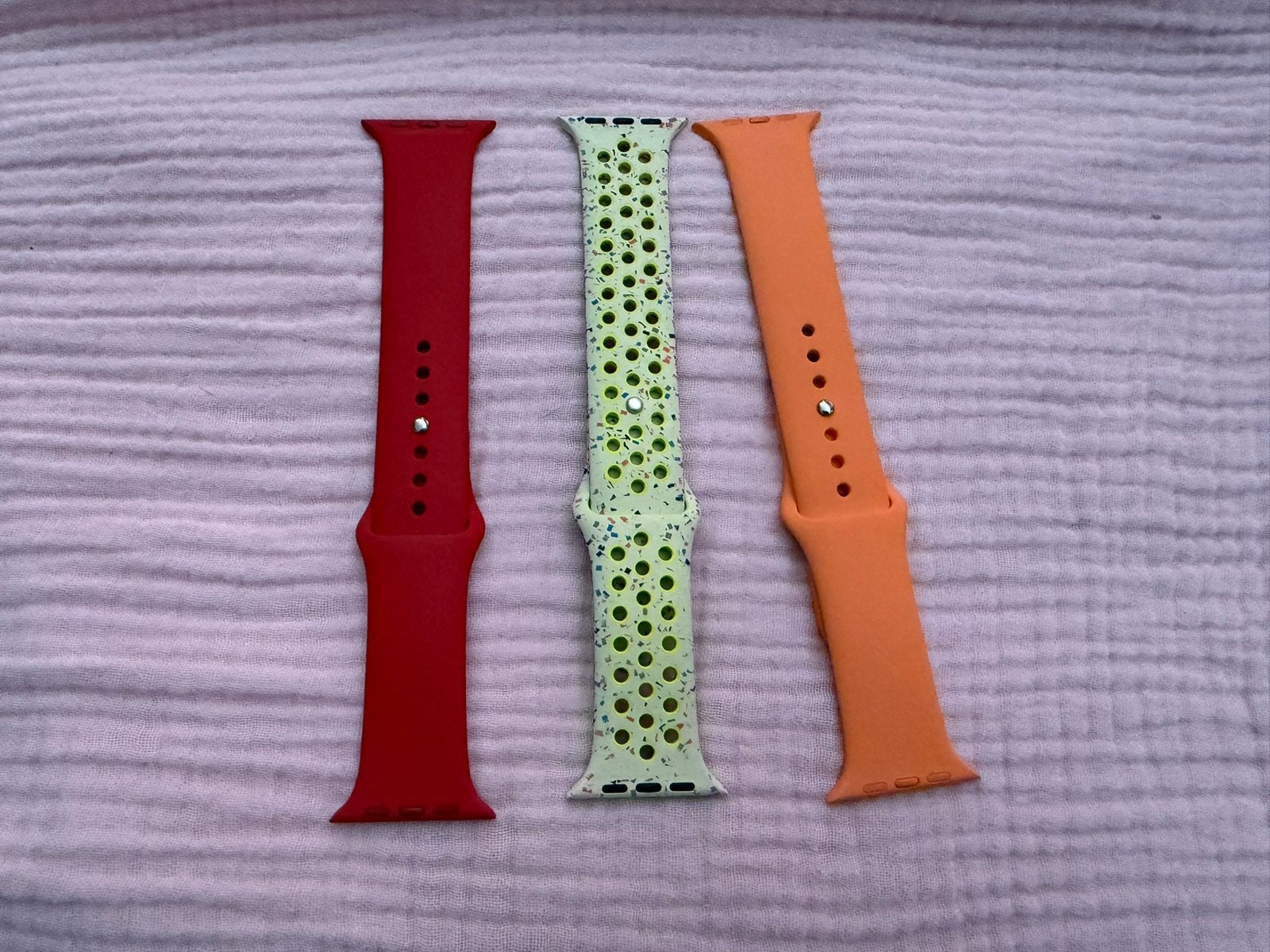 Originele Apple Watch bandjes van Apple, verschillende, Ophalen, Zo goed als nieuw, Bandje