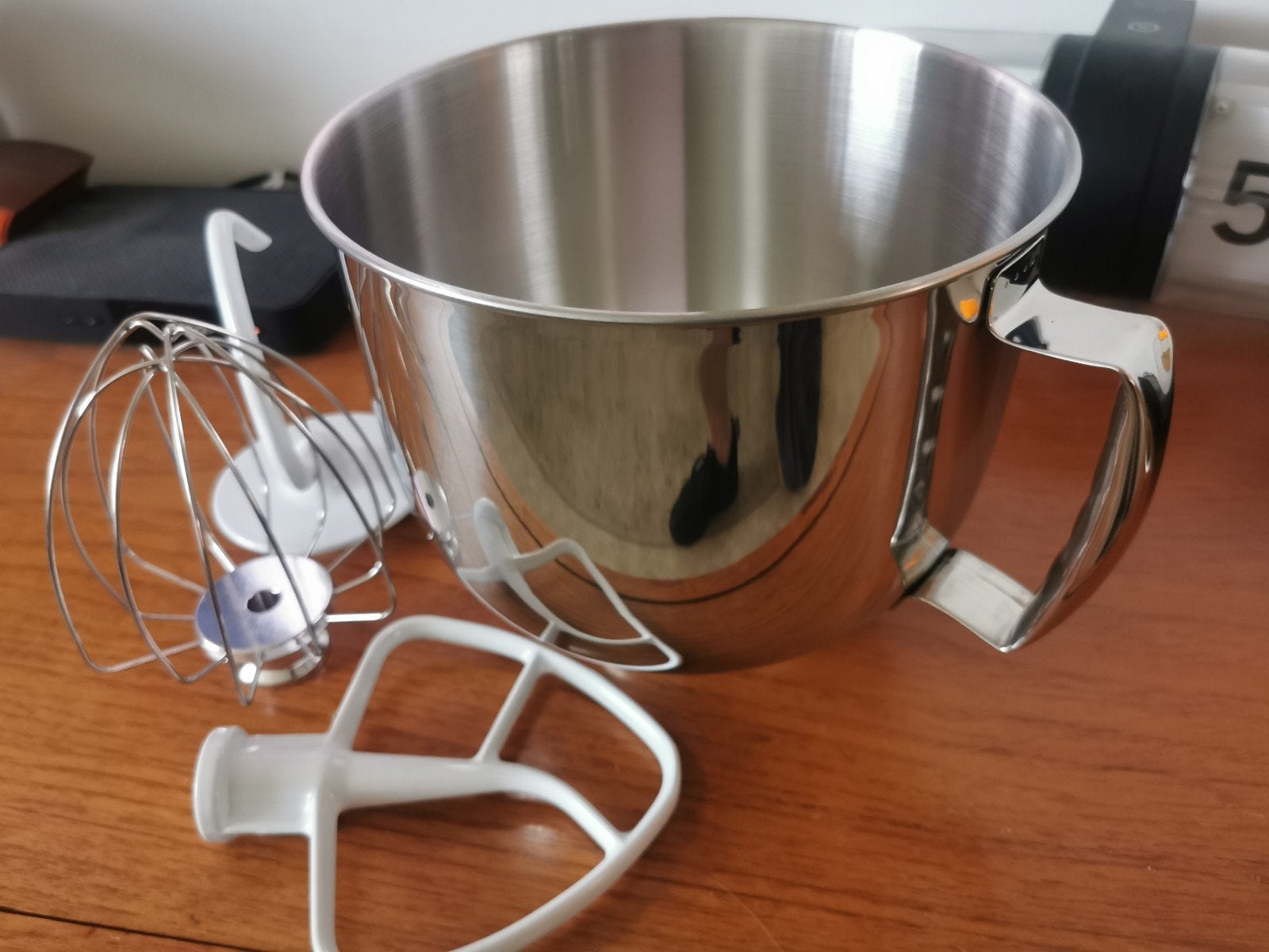 Kitchenaid Artisan rood, 4 liter of meer, Ophalen of Verzenden, Gebruikt, 3 snelheden of meer