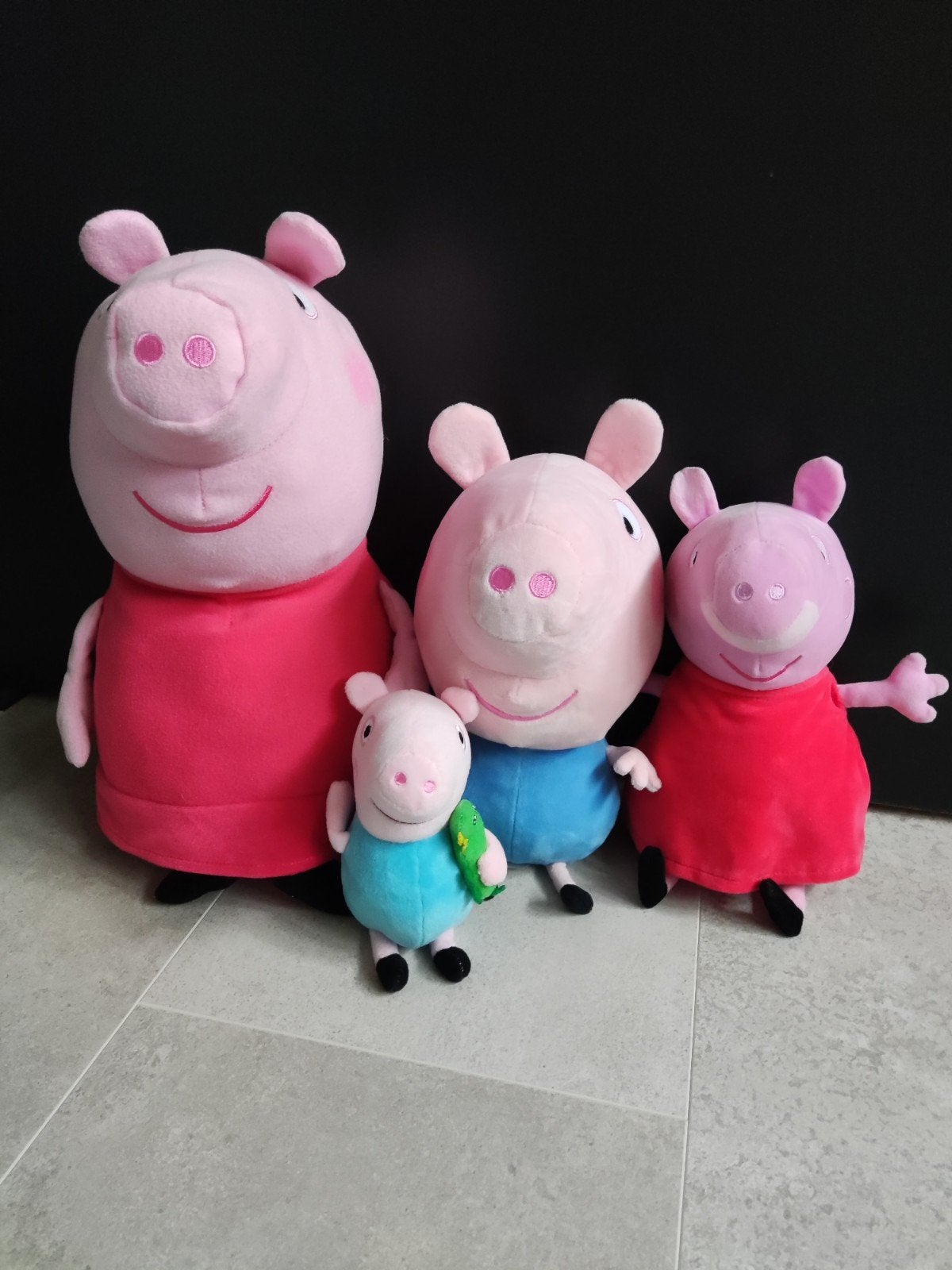 Peppa Pig Knuffels - Familie set, Overige merken, Overige typen, Ophalen of Verzenden, Middelgroot (20 tot 80 cm)